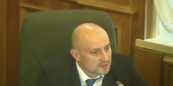 Вбудована мініатюра для Виступ Олександра Слобожана на засіданні Комітету, 30 вересня 2020 року